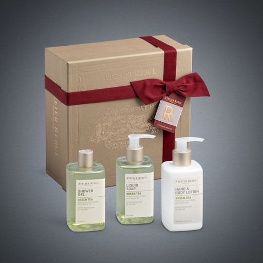 BATH &amp; BODY GIFT SET GREEN TEA